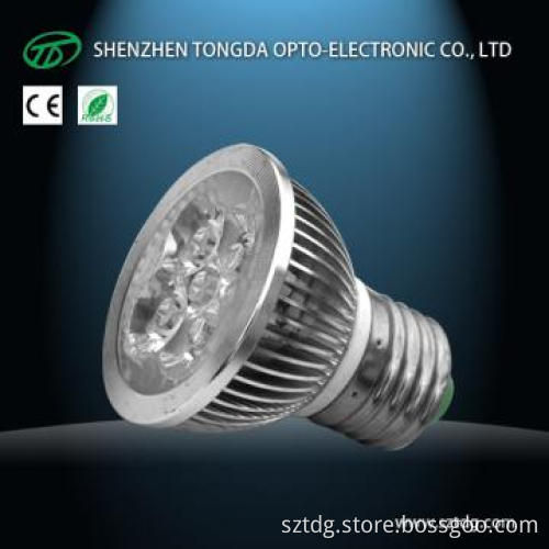 High Power LED Spotlight with E27,GU10,MR16 Lamp Base and AC100-260V
